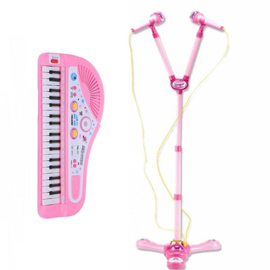 2 in 1 Kids Educational Microphone And Piano